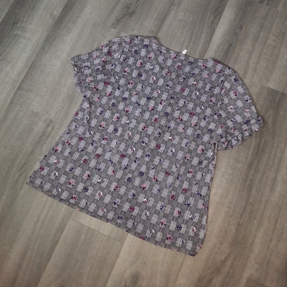 Elle Floral Ruffled Blouse - Picture 3 of 7